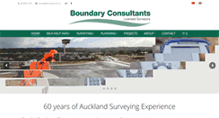 Desktop Screenshot of boundary.co.nz